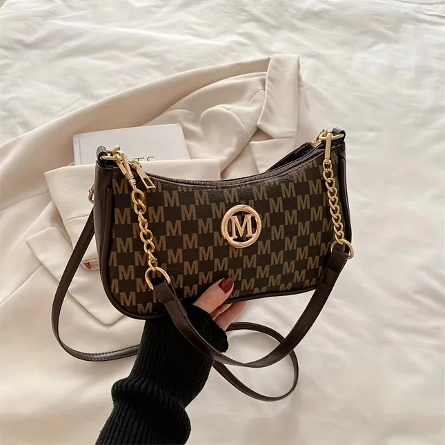 Vintage-Style Crossbody Handbag – Adjustable Strap Women’s Accessory Purse