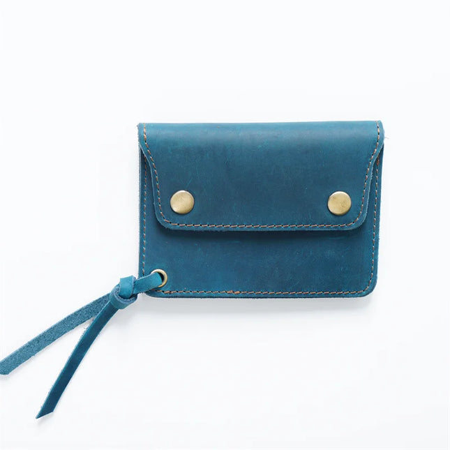 Vintage Cowhide Leather Wallet