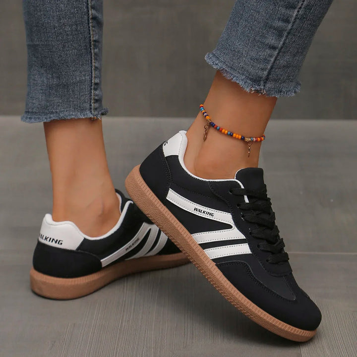 Luxury Soft Slip-On Flat Shoes – Womens Sneakers-HighTouch