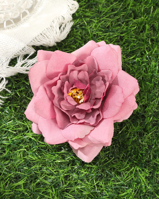 AWAYTR Bohemian Hawaiian Flower Hair Clip – Romantic Side Bash Clip for Women & Girls