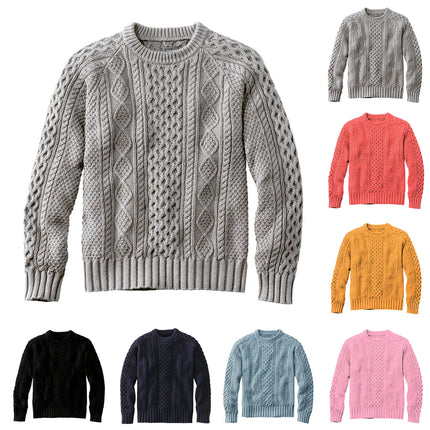 Men's Thick Woolen Knit Sweater
