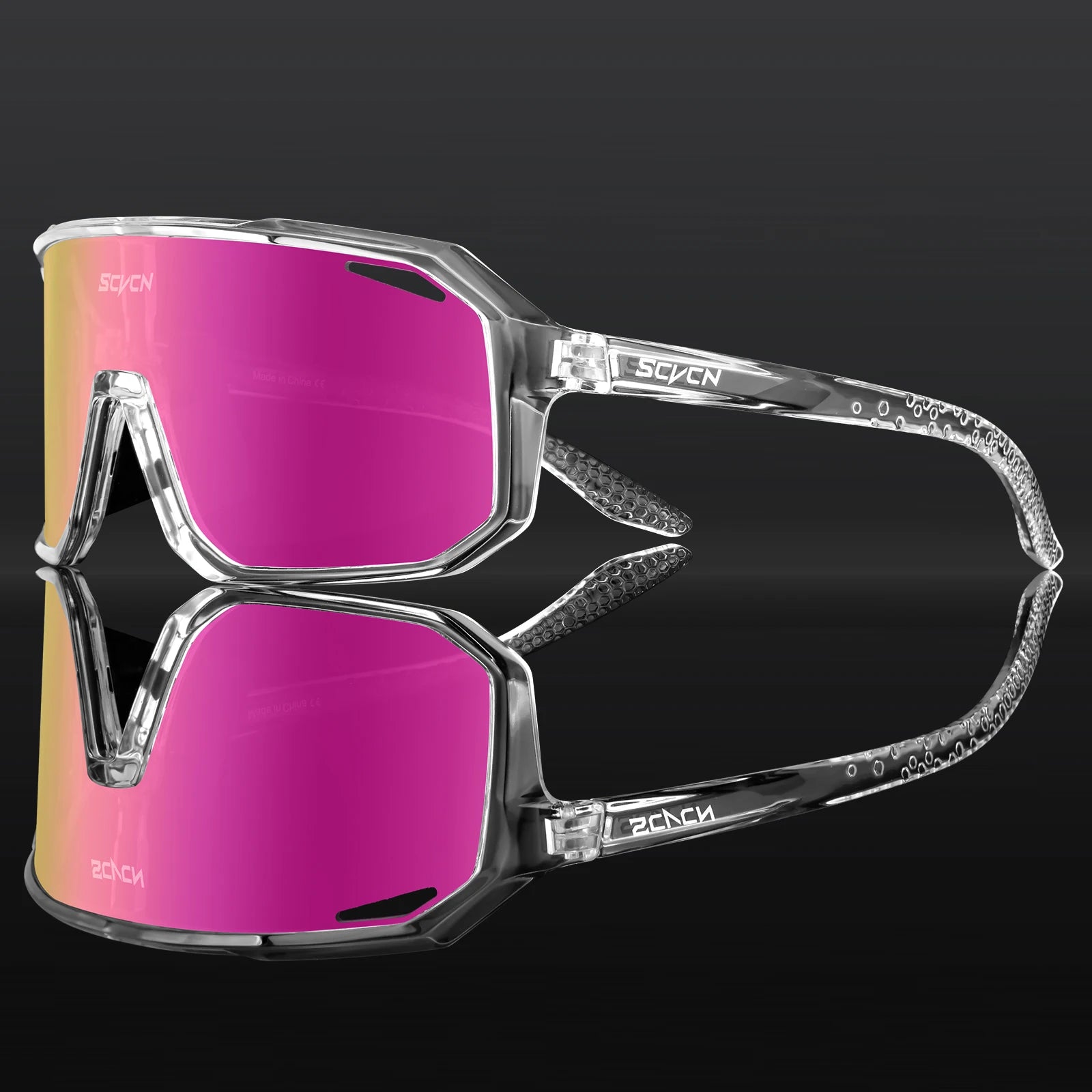 Men’s UV400 Polarized Cycling Sunglasses – Lightweight Sports Eyewear