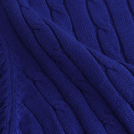 Bear Print Cashmere Pullover