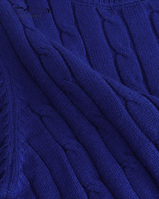 Bear Print Cashmere Pullover