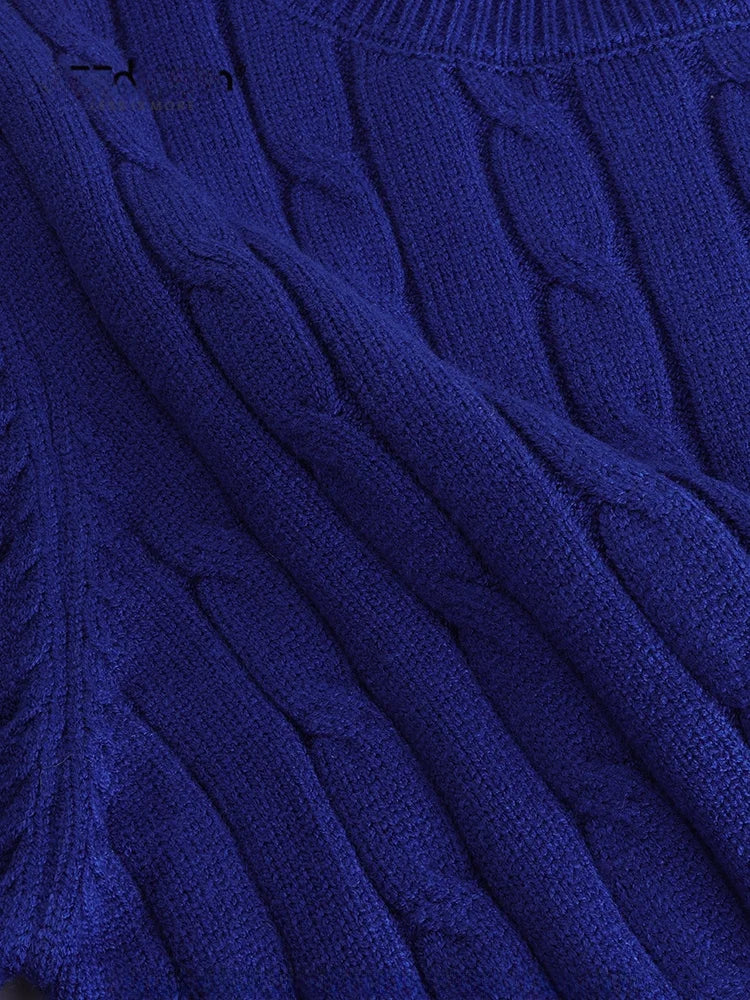 Bear Print wool Pullover-HighTouch