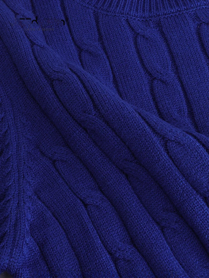Bear Print wool Pullover-HighTouch