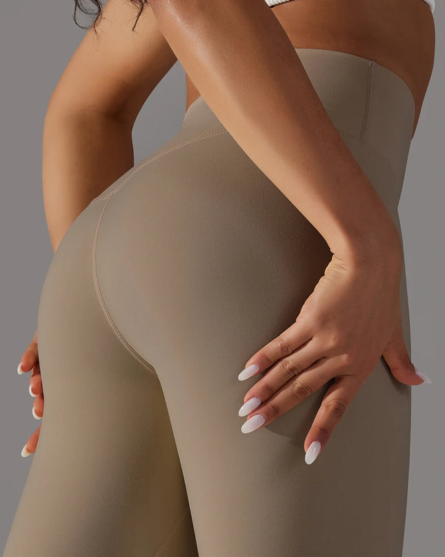 High-Wais Leggings – Buttery-Soft, Sweat-Wicking, with Hidden Pocket