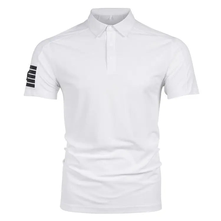 Men's New Summer Short-Sleeved Polo Shirt-HighTouch