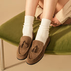 Tassel Suede Loafers UK-HighTouch