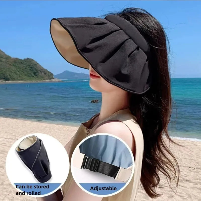 Foldable Wide-Brim UV Sun Hat