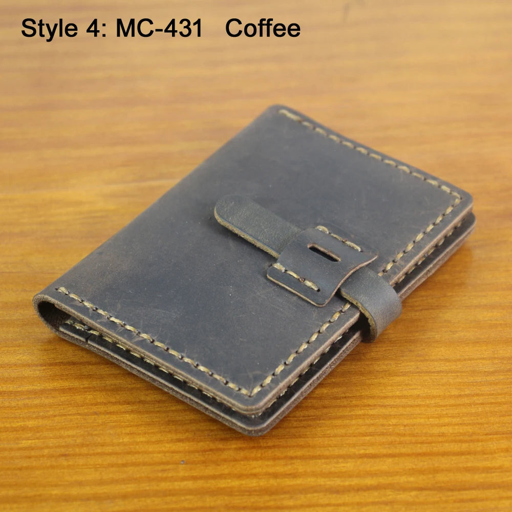 Handmade Leather Card Holder-HighTouch