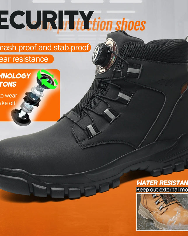 Waterproof Steel Toe Safety Boots UK