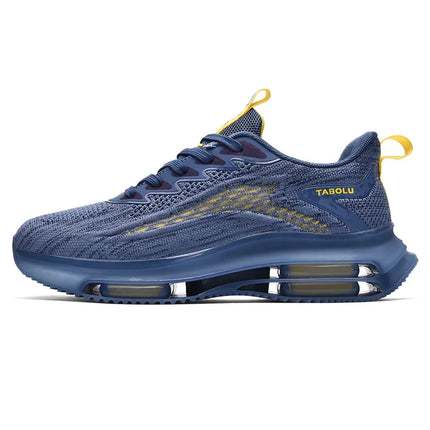 Men’s Breathable Mesh Running Trainers – Lightweight Sneakers