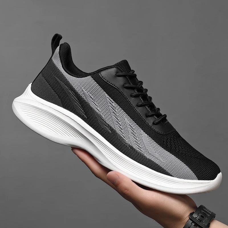 Men’s Breathable Mesh Sneakers for Walking and Gym