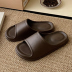 Women’s Simple Beach Sandals Summer Slip-On Flat Shoes-HighTouch