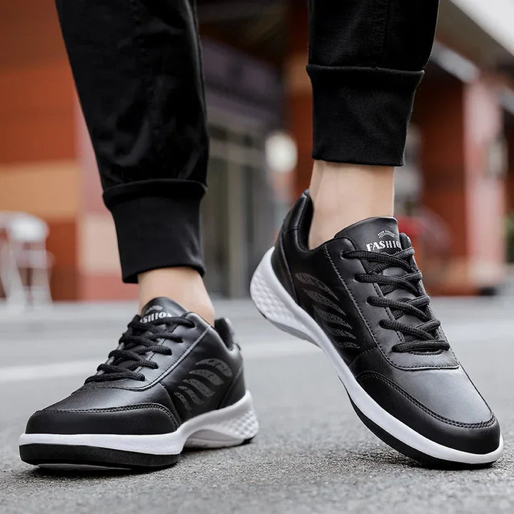 Men's Urban Sole Sneakers – Cushioned Leather Shoes