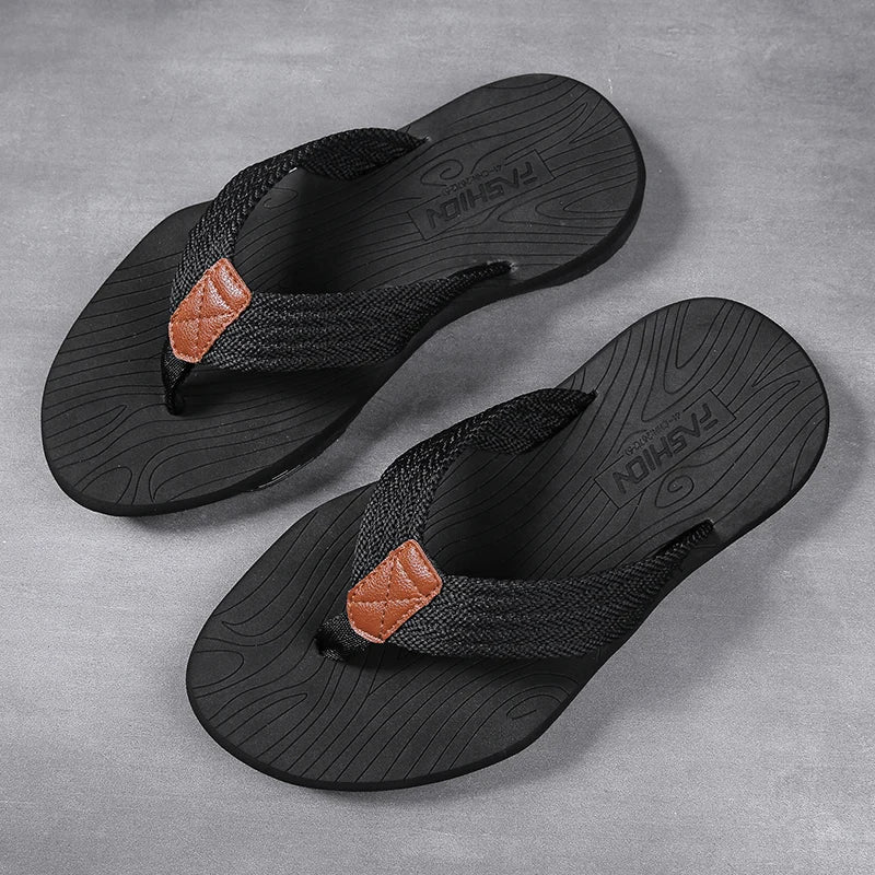 High Quality  Men Flip Flops Summer Beach Sandal
