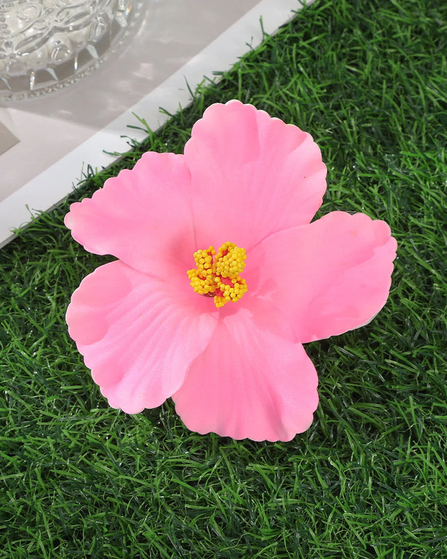 AWAYTR Bohemian Hawaiian Flower Hair Clip – Romantic Side Bash Clip for Women & Girls