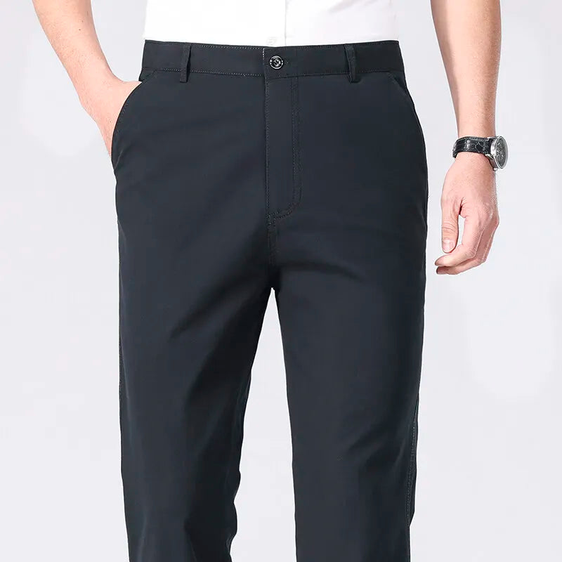 Men’s Lightweight Business Casual Chino Trousers