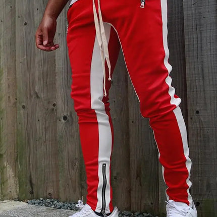 Men’s Slim Jogger Pants – Casual Gymwear with Elastic Waist