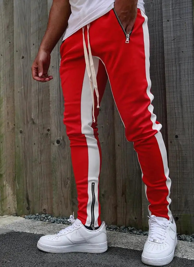 Men’s Slim Jogger Pants – Casual Gymwear with Elastic Waist-HighTouch