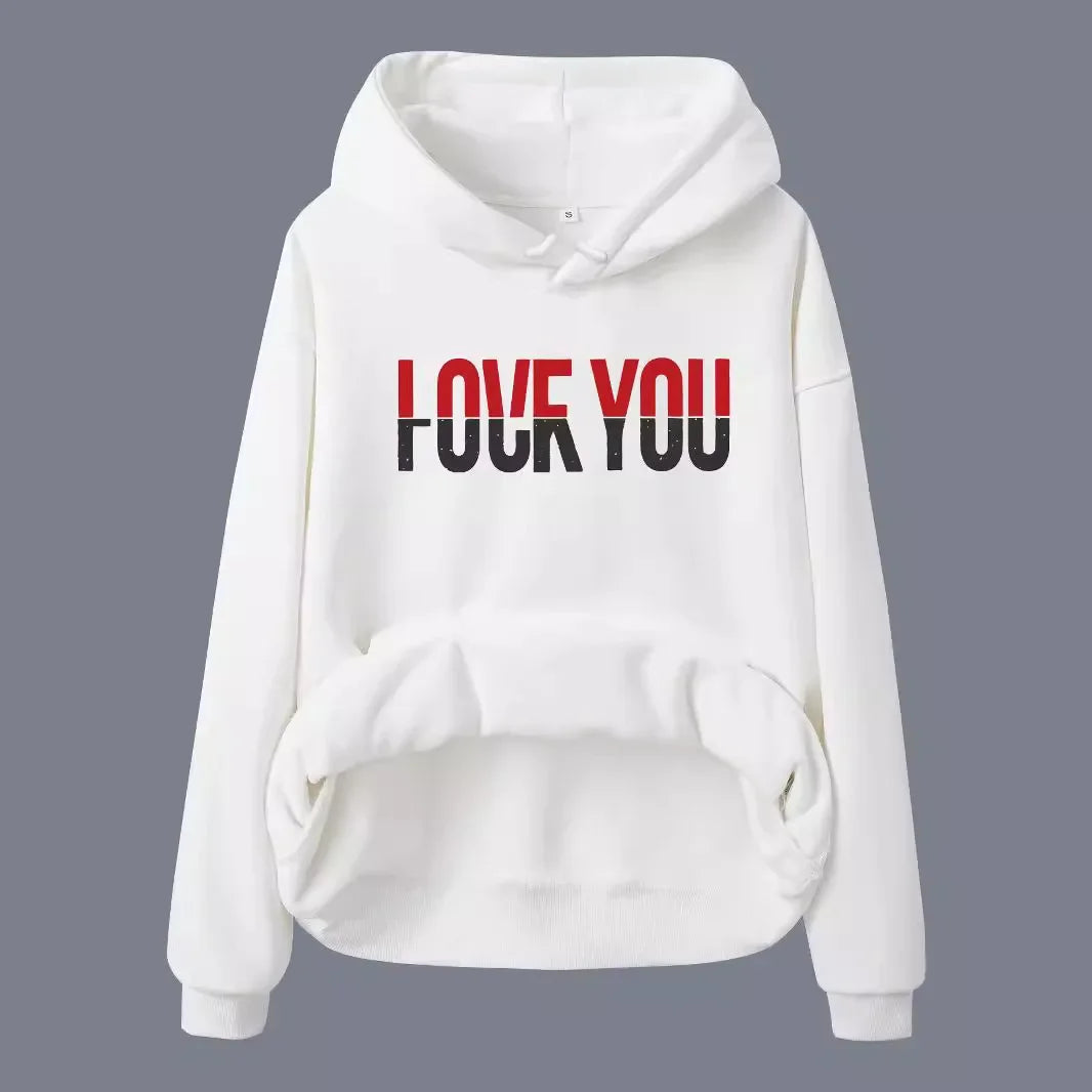 Oversize 3D Sound-Detail Hoodie – Retro Lazy-Style Streetwear for Fall/Winter