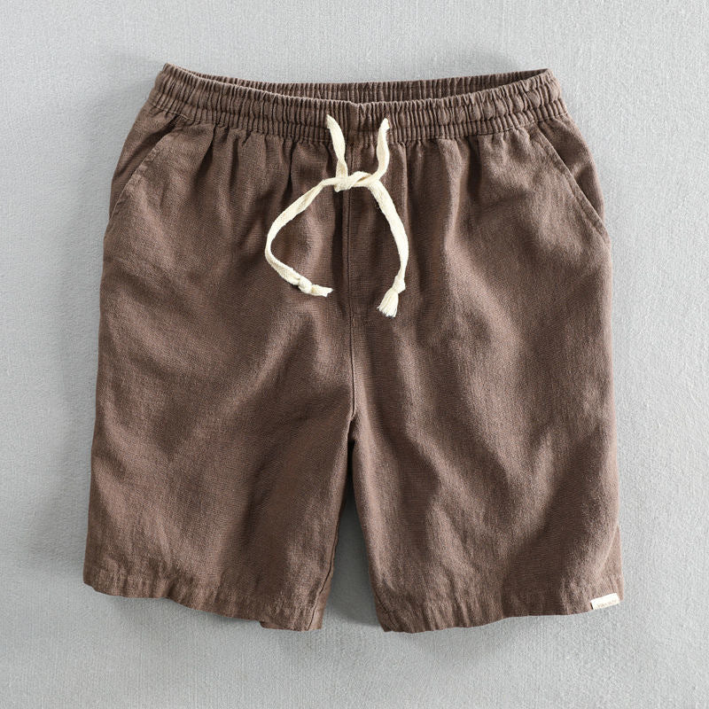 Carson - Casual Summer Cotton Linen Shorts