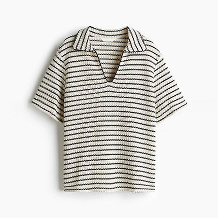 Women’s Knit Striped Pullover & Pants Set