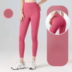 Women’s High-Waisted Fast-Dry Squat-Proof Yoga Leggings – Support & Comfort-HighTouch