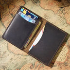 Slim Leather Bifold Wallet-HighTouch