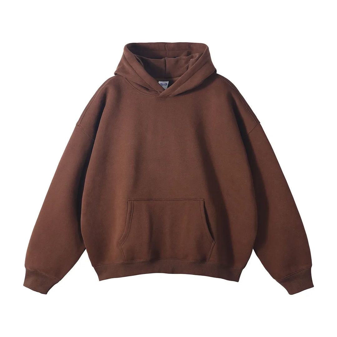 Men’s Plush Hoodie & Wide Leg Joggers-HighTouch