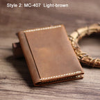 Handmade Leather Card Holder-HighTouch