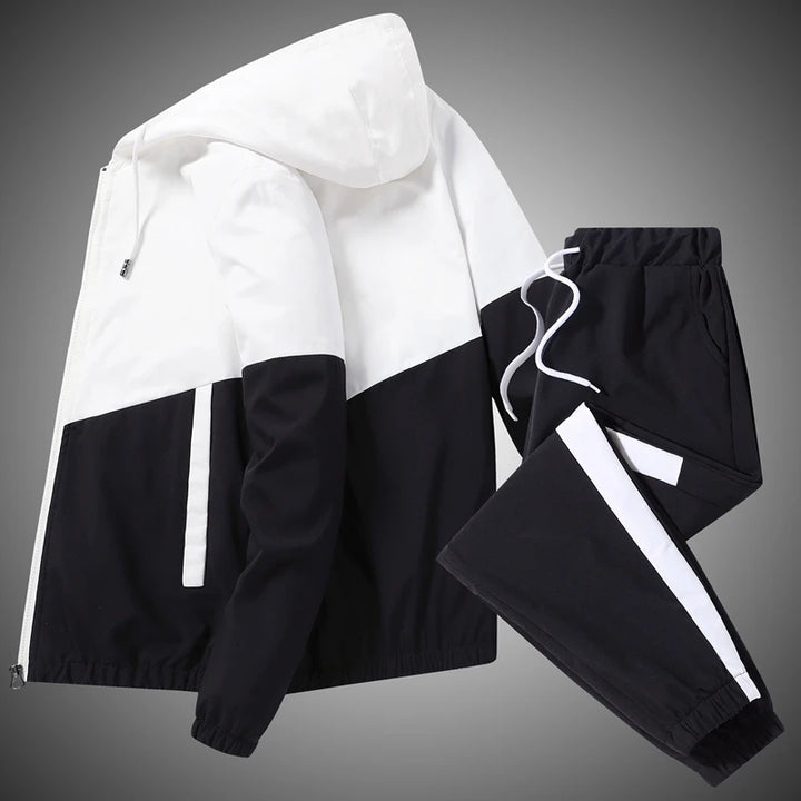 Men’s Hip Hop Tracksuit Set-HighTouch