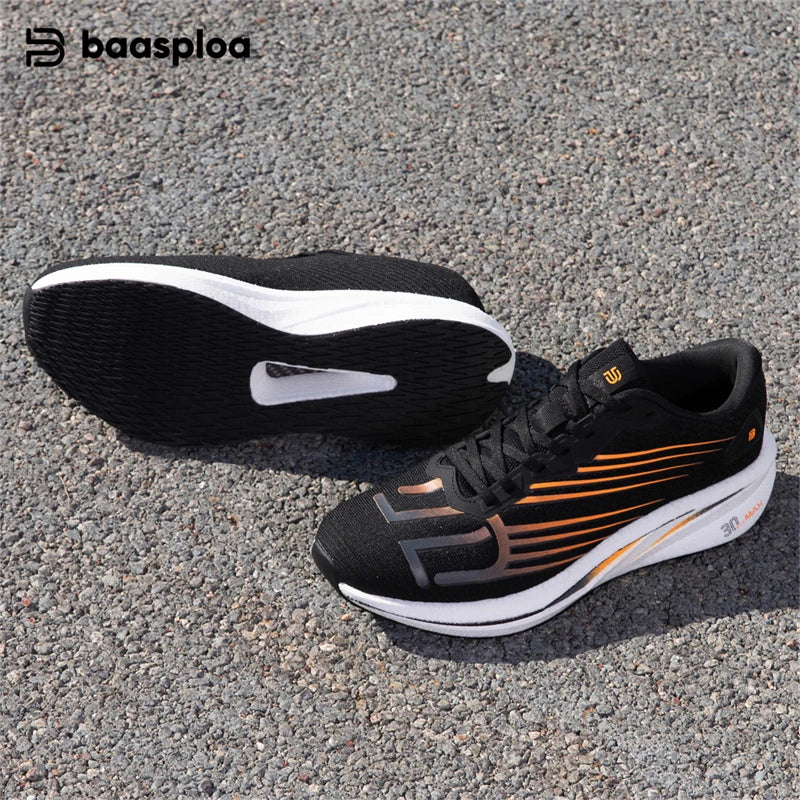 Baasploa 2025 Men’s Carbon-Plate Running Shoes
