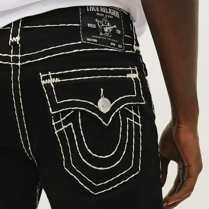 Y2K Buddha High-Waist Bootcut Jeans
