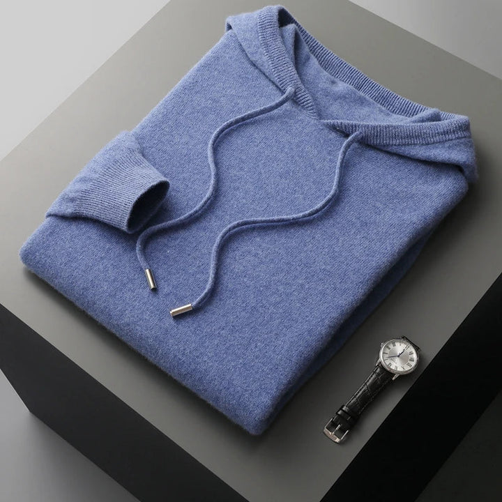 Men's Merino Wool Hoodie – Warm & Breathable