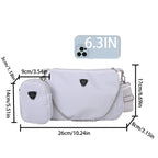 Women’s Lightweight Fabric Crossbody Bag – Stylish & Practical-HighTouch