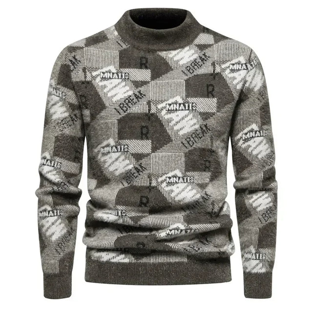 Imitation Mink Sweater Men
