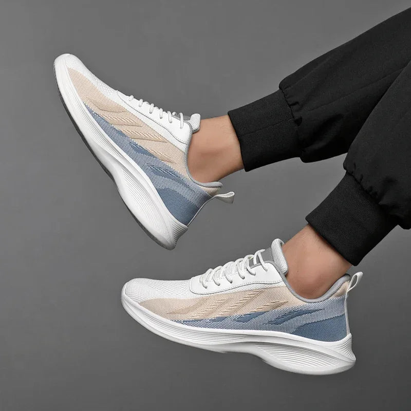 Men’s Breathable Mesh Sneakers for Walking and Gym