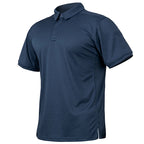 Men’s Short Sleeve Tactical Polo – Lightweight Performance & Outdoor Utility Shirt-HighTouch