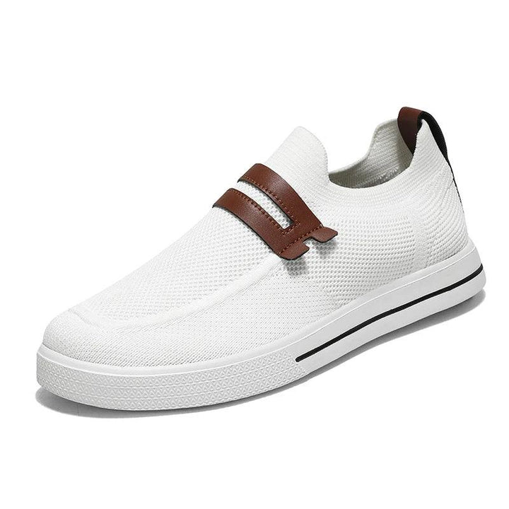 Men’s Breathable Mesh Slip-On Sneakers for Walking