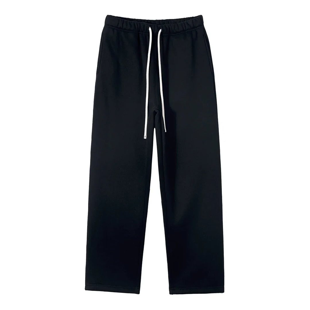 Men’s Plush Hoodie & Wide Leg Joggers-HighTouch