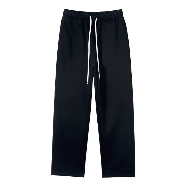 Men’s Plush Hoodie & Wide Leg Joggers-HighTouch