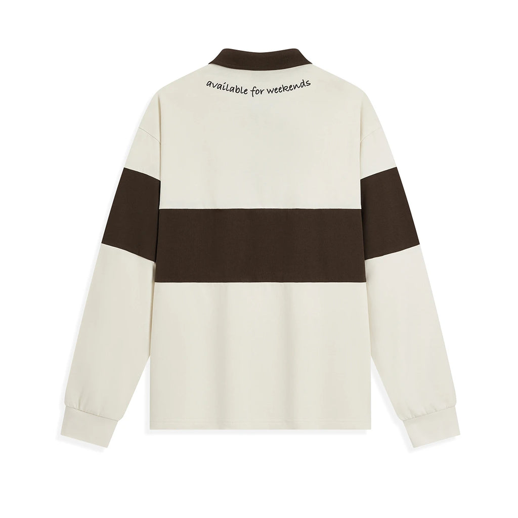 Xtep Autumn Mixed-Color Sweatshirt – Trendy & Breathable Unisex Pullover