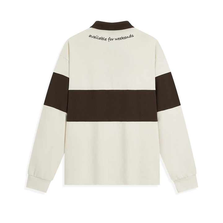 Xtep Autumn Mixed-Color Sweatshirt – Trendy & Breathable Unisex Pullover-HighTouch