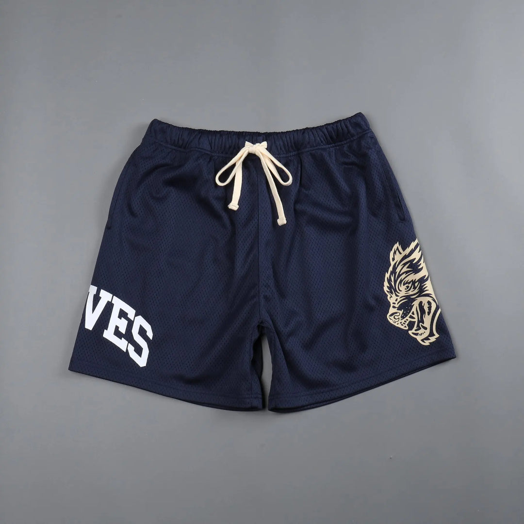 Men’s Quick-Dry Mesh Workout Gym Shorts – Breathable Performance Joggers-HighTouch
