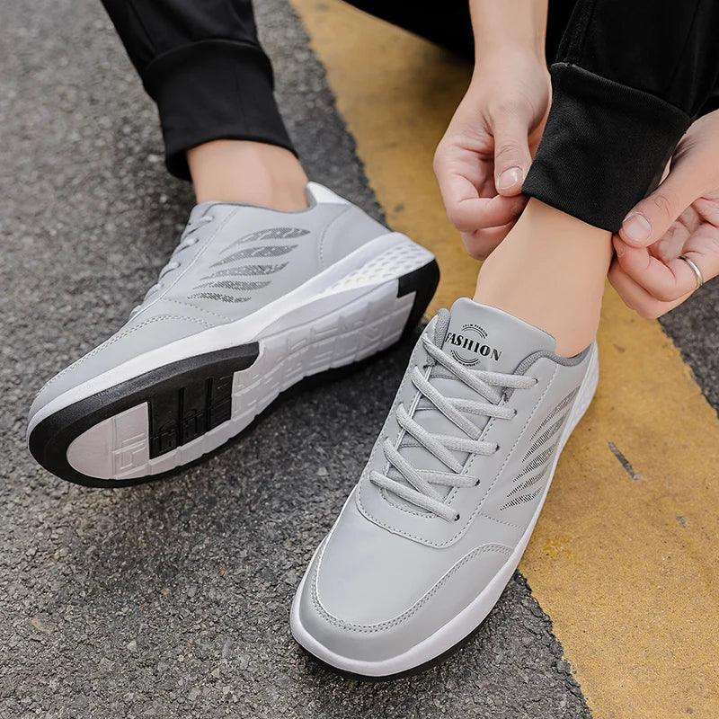 Men's Urban Sole Sneakers – Cushioned Leather Shoes