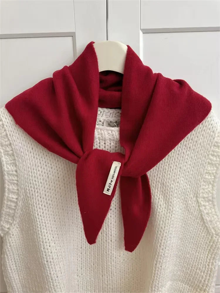 Knit Zip-Up Cardigan & Wide-Leg Pants Set