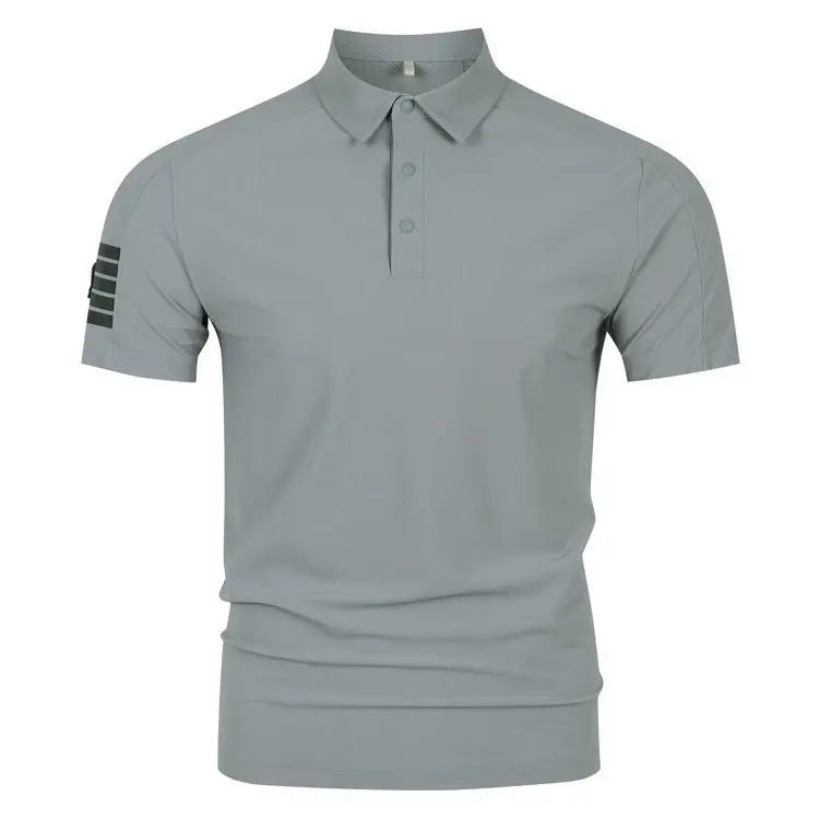 Men's New Summer Short-Sleeved Polo Shirt-HighTouch