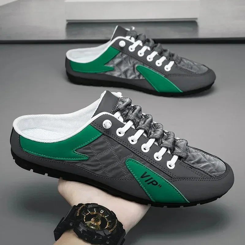 Men’s Soft-Sole Flat Slippers – Breathable Summer Casual Shoes-HighTouch